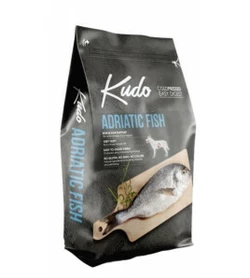KUDO Сухий корм для дорослих собак середніх та великих порід, Адріатична риба, 12 кг