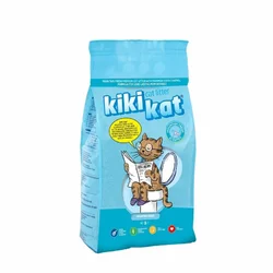 Бентонітовий наповнювач KikiKat для котячого туалету з запахом свіжість гір 5 L